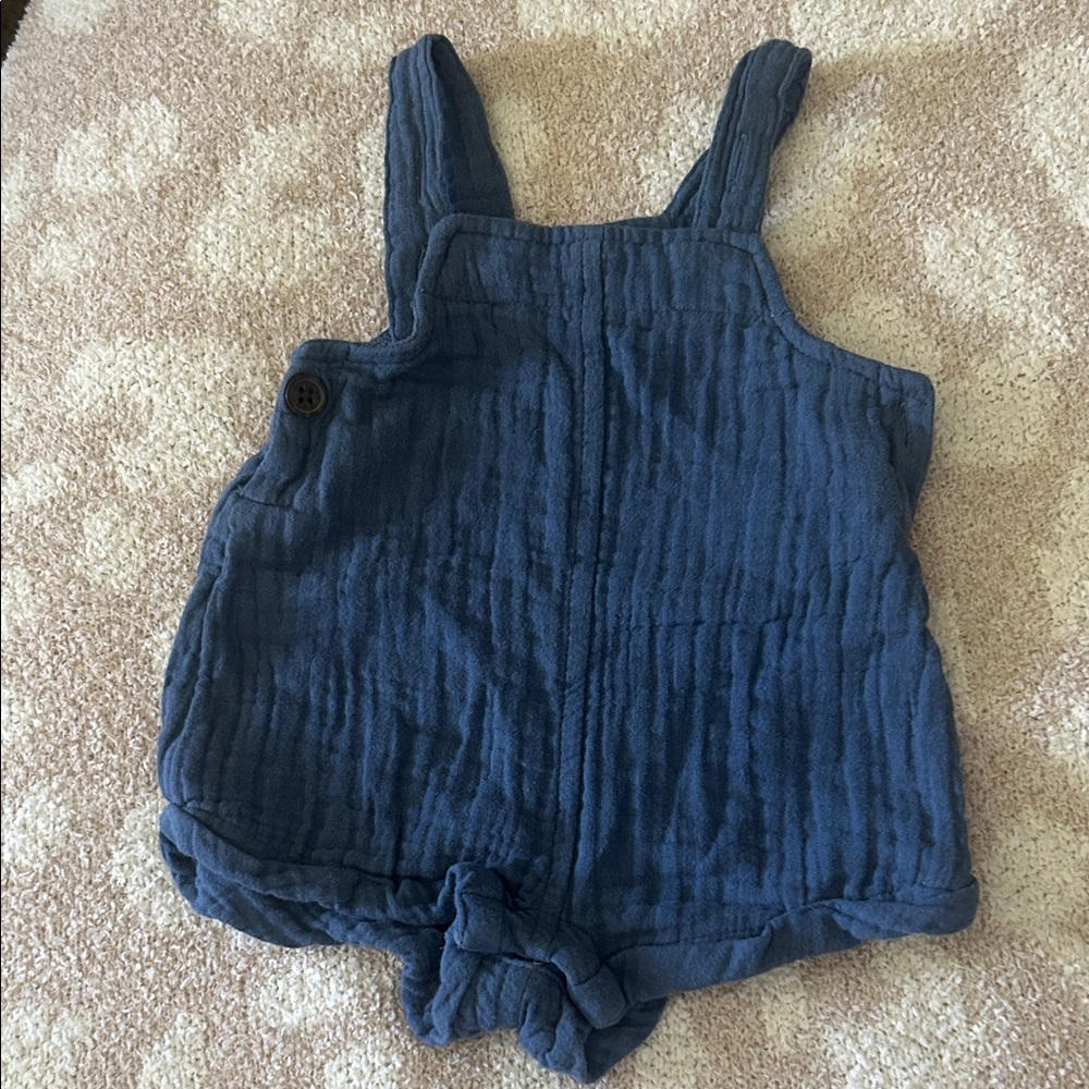 Old Navy Navy Blue Kids Overalls